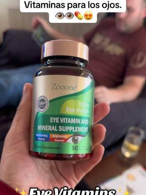 Vitaminas para los ojos.👀❤️💊#fyp#eyevitamin #vitaminas#zooone #vitaminas#ojos#eyesvitamins #paratupagina#fyp#TikTokShop#suplemetos #suplemento#fyp#fup#