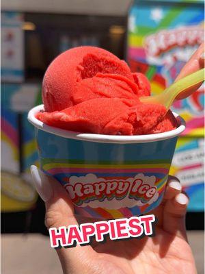 The happiest times come with the happiest ice 🤩😋 #happyice  . . . #icecream #dessert #custard #waterice #softserve #italianice 