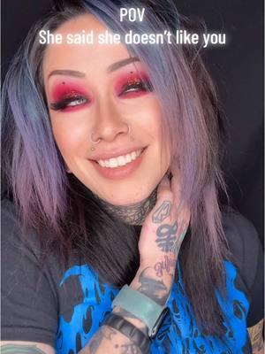 K bye  #muahalix #pov #makeupartist #lemonheadlaglitter #glitter #plouise #morphe #iglotcosmetics #tattoos #girlswithtattoos #girlswithpiercings #altgirl #alternative #alttiktok 