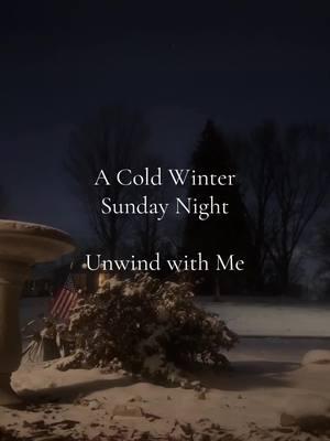 A Cold Winter Sunday Night ❄️ Unwind with Me 🤍 #fyp #cozy #minnesota #winter #unwindwithme #nightroutine #relax #nightimeroutine #skincare #showerroutine #zyxcba #xyzbca #cold #minnesotasnow #winternights #winternightroutine #routine #beauty #BeautyTok #beautyroutine 