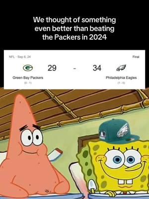 What a grate win 🧀 #eagles #NFLPlayoffs #eagleswin #spongebob 