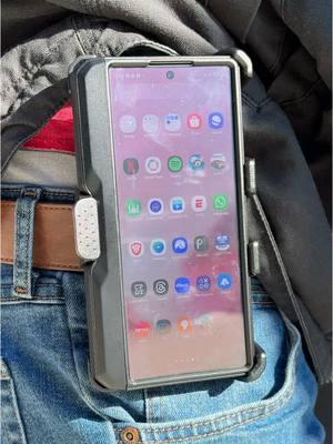 Galaxy Z Fold 6 On Belt Clip Fully Secured #zfold6 #samsung #fy #fyp #galaxyzfold6 #samsunggalaxy 