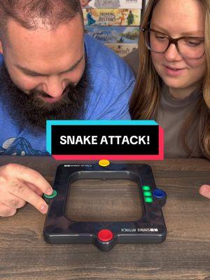 Come Play Snake Attack With Us! #boardgames #GameNight #couple #fun 