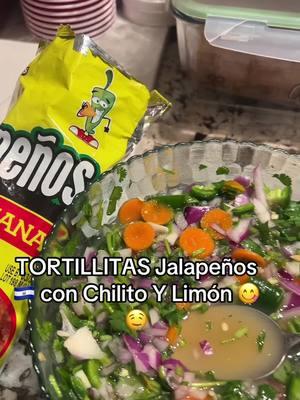 A quienes le Antoja 😋🤤🇸🇻 ? Tortillitas jalapeños con chilito y Limón 🤤 #tortillitas #jalapeños #antojos #salvadoreños #food #tiktokfood  #FoodTok  #fodie  #productosdiana #sv #elsalvador  #fypシ  #fypシ゚viral #paratii  #tiktokenespañol 