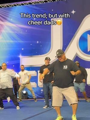 Things we’ll never stop loving — dad shows!🤪👏🏽 #jamz #jamzcheeranddance #cheerdad 