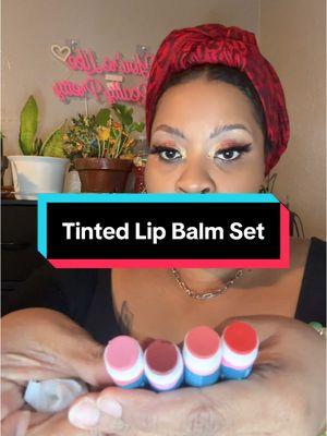 Tinted Lip Balm Set Hit of Tint #Cliganic #TikTokShop #lipbalmset #hydrate #nourish #smoothlips #lipcare #liptint 