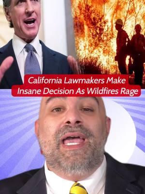 California Lawmakers Make Insane Decision As Wildfires Rage #donaltrump #kamalaharris #explainamerica #cnnnews