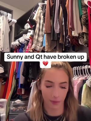 Sunny and Qt have broken up 💔 she’s back home cleaning up her stuff. Sad live but I know she’ll be okay still ❤️❤️ #sunnychristinaaa #sunnychristina #sunnyandqt #qtclaps #miamitiktok #trending #fyp #usneverthem 