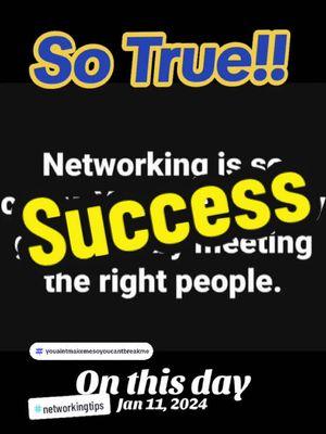 #onthisday  Success and wealth are often influenced by the company you keep. In the modern world, connections matter as much as, if not more than, skills and hard work. The phrase “it’s not what you know, but who you know” rings especially true when discussing financial success. Meeting the right people can open doors to opportunities that might otherwise remain hidden. These connections could lead to a lucrative business deal, mentorship from a seasoned entrepreneur, or even a partnership that propels you into a new level of financial growth. The power of networking lies in the value of relationships. When you surround yourself with individuals who are ambitious, knowledgeable, and well-connected, their influence and resources can become a part of your journey. For example, meeting an investor who believes in your vision can provide the capital you need to turn an idea into a thriving business. Similarly, connecting with someone who has already walked the path you’re on can save you from costly mistakes and guide you toward financial success faster than if you were navigating alone. It’s also crucial to remember that networking isn’t just about what others can do for you—it’s about the value you bring to the table as well. Building genuine relationships means contributing to others’ success, sharing your expertise, and offering support. The most successful people are often those who create mutual benefits within their network. By consistently adding value to your connections, you build trust and establish a reputation as someone worth knowing, which in turn increases the likelihood of opportunities coming your way. Ultimately, the people you meet can have a profound impact on your financial trajectory. Whether through strategic collaborations, insider knowledge, or simply inspiration and encouragement, the right connections can change your life. To tap into this potential, focus on building meaningful relationships, attending events, and putting yourself in environments where successful, like-minded individuals gather. With the right people in your corner, the possibilities for financial growth and success are limitless. #blktiktok #usa_tiktok #whitetiktok #worldtiktok #successful #mindsetmastery 