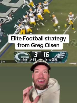 ELITE football game theory and strategy advice from Greg Olsen … do you agree? 🙌🏈 #gregolsen #nfl  #greenbaypackers #CollegeFootball #nflheadcoach #nflcoach #nflstrategy #gametheory 