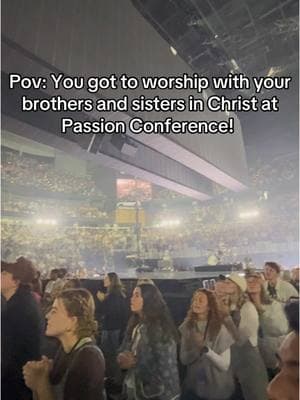 Powerful Moment!  #fyp #passion2025 #passionconference #christiantiktok #jesuschristisking #viral #jesuslovesyou 