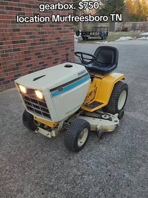 #forsale #cubcadet #gardentractor #coolmachine #tiktok2025 #happytractoring #justanothertractor #barnfinds #viralvideo 