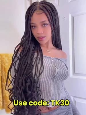 😍I am inlove with this braided wig🫶🏽✨ link in bio, use code: TK30 #braidlovers #braidstyles #braidedhair #braidedwigs #knotlessboxbraids #knotlessbohobraids #braidbob #bobbraids #feedinbraids #explore #blackgirlsrock #braidposts #blackbraids #braidsbraidsbraids #braidponytail 