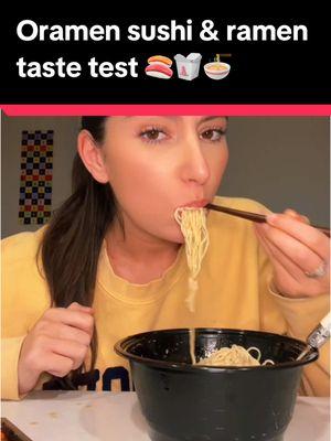 Replying to @Amber_420 WATCH THIS THRU FOR FULL THOTS. And give me recs for more sushi and ramen takeout!!!!  #nycsushi #sushinyc #nycramen #ramennyc #mukbang #sushitastetest #eatsushiwithme #sushilover #ramennoodles #eatramenwithme #ramenmukbang #nyctakeout #nycsushitakeout #sushitakeoutnyc 