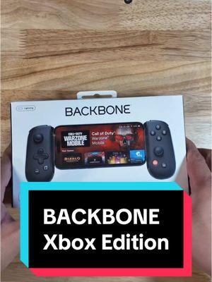 BACKBONE Xbox Edition by @Backbone: Mobile Gaming  #backbone #xbox #gamepass #steam #iphone #gaming #mobilecontroller #controller #ad 