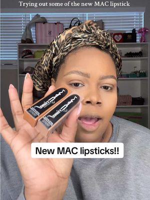 Trying out the MAC lipsticks!!! @maccosmetics  #maccosmectics #lipcombo #nudelip #makeuphaul 