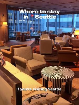 It’s my first time in Seattle, and The Lotte Hotel has already set the tone for the trip! From the moment you check in on the 16th floor, you can tell that this isn’t your typical hotel experience. The lobby is modern, artistic, and unique with its design by Philippe Starck and there’s  a reception desk made from a 3,000-year-old sequoia!  Here’s everything you need to know! ⬇️ The Rooms? Let me tell you, waking up to those views of Elliott Bay and the Seattle skyline was everything. The hotel has 189 guest rooms, including 32 suites and a 2,100-square-foot Presidential Suite with a baby grand piano in the living room.  Whether you’re staying here or not, you most definitely need to check out the Charlotte Restaurant & Lounge. The food is inspired by the Pacific Northwest, and the views? Chef’s kiss. Whether it’s brunch, dinner, or drinks, it’s a must. Then there’s The Sanctuary, a 1908 Beaux-Arts church turned event space. ⛪️ It’s such a beautiful mix of history and modern design. Something, you have to see to believe it. Lastly, let’s talk location! The Lotte is just a quick walk 15-minute walk from Pike Place Market, the Sky View Observatory, and the striking Rem Koolhaas–designed Seattle Central Library.  I loved how easy it was to explore everything near the hotel. Oh, and did I mention? They just earned a Michelin Key 🔑 so yeah, they’re doing luxury right. If you’re planning a trip to Seattle, definitely add this one to your list. It’s everything you’d want in a hotel and more! #lottehotel #seattlewashington #fyp #luxuryhotel #seattletiktok 