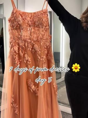 Day 5 calls for some florals 🌷🌸🌺🌻🌷🌼💐 Tag a friend who's in need of some prom dress inspo! #julesandcleo #DavidsBridal #promdress #prom2025 #promtrends 