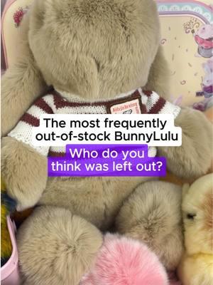 ✨Who do you think was left out🧐🐰#bunnylulu #bunnylove #foreveryoung #cutedoll #shoplunarnewyear #giftideas 