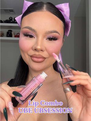 NEW UBE OBSESSION💜 Lip Combo :  Step 1 : @maccosmetics Cork  Step 2 : @Huda Beauty Blush Filter Cotton Candy  Step 3 : @Huda Faux Filler Gloss UUU-Baby Thank you Huda 💗 #hudabeauty #lipliner #blush #hudabeautyubebirthdaycake #makeup #makeupreview #huda #hudabeautyshop #lipcombo #lipgloss #maccosmetics #newmakeup #fyp #trending #paratiiiiiiiiiiiiiiiiiiiiiiiiiiiiiii #fy #ubeubsession #ube