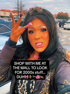 I show y’all everything at the mall so you know before you go💋#jaydennaomi #late2000s #mcbling #shopwithme #XD 