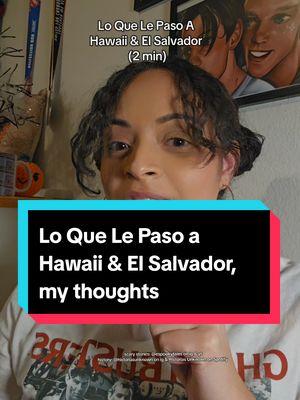 does Lo Que Pasó a Hawaii have anyone else thinking about other Latin American countries?  #espookytales #badbunny #dtmf #latinamerica #elsalvador #history 