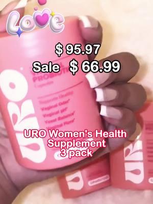 URO Women’s probiotic #tiktok #tik #TikTokShop #foryou #fypシ #foryoupage #ttshop #ttshopdeals #tiktokshopholidaydeals #healthy #forwomen #positiv #healthcare #positiv #vaginalproducts #womenshealth #ph 