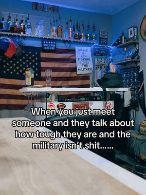 You’ve already said all I needed to hear… killer 🫡 #military #bartoughguy #bar #veteran #drinker #calm 