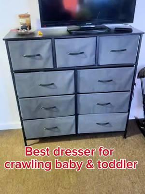 Safe dresser for kiddos #fabricdresser #9drawerdresser #dresser #fabricdresserwith9drawer 