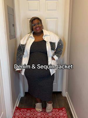 It was almost a W! ✨ #plussizefashion #fashion #plussize #curvyfashion #plussizejacket 