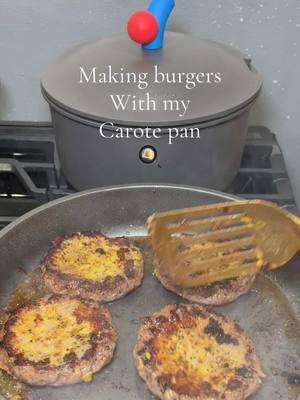 @Carote USA #carotepans #carotecookware #cookware #potsandpans #kitchenessentials #carotereview #nonstickpans #nonstick #cookingtiktok #burgernight #foodies #foryou #fyp 