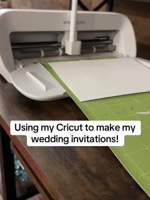 #greenscreenvideo #cricut #cricitprojects #wedding #weddingtiktok #weddinginvitation #invites #cricutjoyxtra #bridetobe #bridetok 