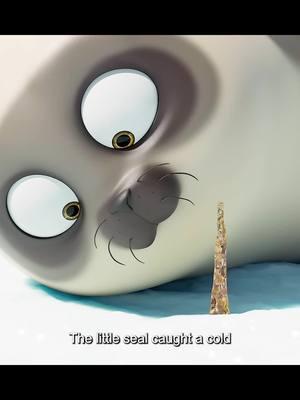 What to do if a baby seal has a cold#lxanime #funny #fantastical #curable #warm