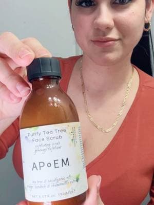 #apoem#facescrub#twoinone#makeupremover#cleanser#vegan#familyuse 