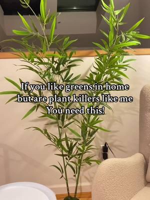 Do you know having plants at home decreases depression rate? #fakeplants #artificialplants #artificialbamboo 