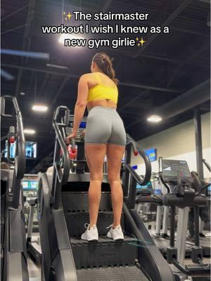 Hope this helps! Share what stairmaster method you use! Id love to hear it! #relatable #gymgirl #stairmaster #stairmasterchallenge #workoutroutine #workoutplan #fitnessmotivation #fitnesstips #fitnessmotivation #fitness #fit #GymTok #gymmotivation 