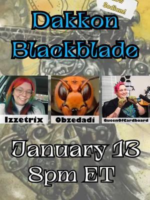 Don't miss the premiere of The Salt Factory: LOW SODIUM! We are playing through the worst rated and least built commanders according to @Edhrec 🖤 Our first commander is Dakkon Blackblade. Joining me is @MTG Painted Alters🍉 , Obzedadi, and @Beth Duff - Queen of Cardboard 😌🧂 Lets see which Dakkon Blackblade deck is the Saltiest at 8pm ET on #Twitch ! #magicthegathering #mtgcommander #mtgtiktok #TheSaltFactory #brujajagaming 