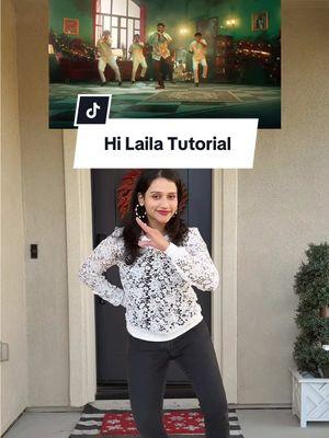 Dance tutorial tutorial for the trending Telugu song “ Hi Laila”  If you want a longer tutorial, you can refer to my YouTube channel . Happy dancing  #hilaila #telugusong #dancetutorial #indiandance #shufflesteps #telugudance 