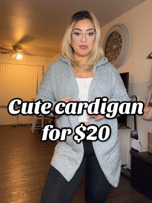 Cute cardigan for $20 🤗 #tts #ttshop #cardigan #womensfashion #winterfashion #winterfit #wintervibes #winterwear #fallfit #fallfashion #fallvibes #fallwear #TikTokShop #tiktokshopfinds #tiktokfashion #womenswinterfashion #ttshopdeals 