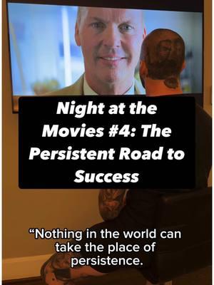 Night at the Movies 4: The Persistent Road to Success.⁣ ⁣ #thefounder #mcdonalds #raykroc #persistence #calvincoolidge 