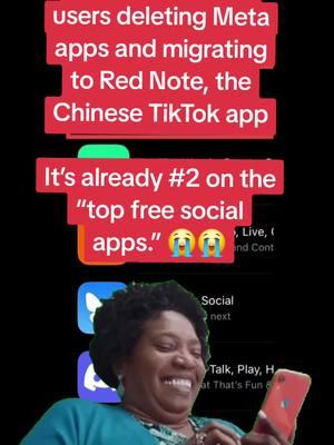 So many American have already joined. 🤣😂 #rednote #freeapp #timetojoin  #tiktokban 