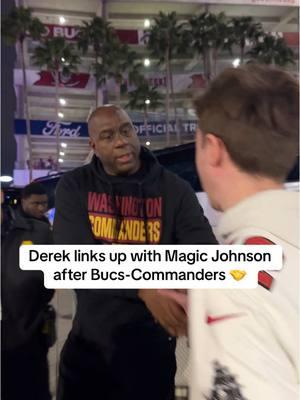 He does not care 🤣 @Betr Derek #nfl #nflfootball #NBA #basketball #NFLPlayoffs #magicjohnson #washington #commanders #tampa 