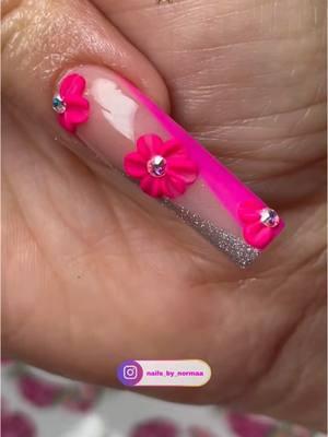 #nails #fyp #pink #3d #nailsbynorma #nailsoftiktok #valentinesnails #favorite #viralvideo 