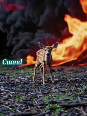 Los incendios forestales de California ni siquiera han afectado a millones de personas, sino también a los animales. Cuando un gran país como EE. UU. está indefenso frente a un desastre natural salvaje, el ser humano nunca puede soportar las calamidades de la naturaleza. #CaliforniaWildfires #desgarrador #california #ibohgomezlara #renacer4ever #trending #nature 