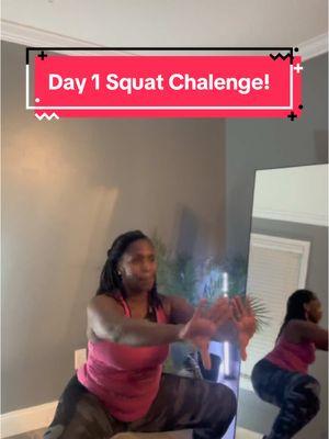 Day 1: Squat Challenge Welcome to the challenge!  ** Remember ANY day can be YOUR day one! Just START!** Start with 20 squats today. Focus on proper form: chest up, core tight, and knees aligned with your toes. Let’s activate those glutes and build strength together! 💪🏿🔥 🎯 Goal: Consistency over perfection. Tag a friend to join you and stay tuned for Day 2! #SquatChallengeDay1 #FitnessGoals #GlutesOnFire #SPFSquats #SocaPaceFitness