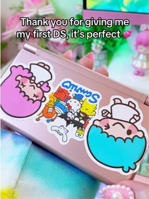 The stickers are so clean too?! TikTok please do your thing 🥺💞 #GamerGirl #girlgamer #GamingSetup #nintendo #nintendogirl #nintendods #gaming #heartwarming #kawaiigaming #kawaiigamer #setup #nintendogs #nintendo3ds #nintendofan #tiktokdoyourthing #sanriogirl #sanrioaesthetic #sanriocore #retrogamer #retrogaming 