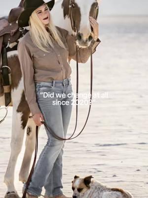 I’ll be in red lipstick at the nursing home 🤣💋 #change #blonde #redlipstick #thenvsnow #saltflats #horses #horsegirl #cowgirl 