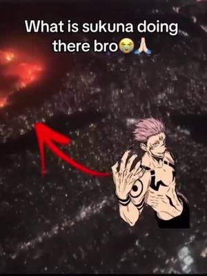 Sukuna is at LA rn #sukuna#jutsukaisen#anime#darkhumour#lafire 