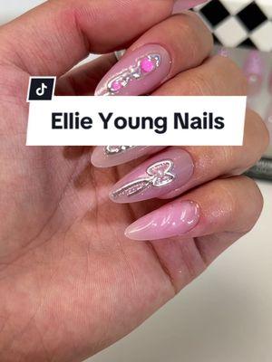 Ditch your lousy nails and give Ellie Young nails a try! #trendnails2025 #ellieyoungnails #pressonnails #tiktokusa🇺🇸 #acrylicnails #naildesigns #ellieyoungclub #almondnails #nailchallenge #pinknails 