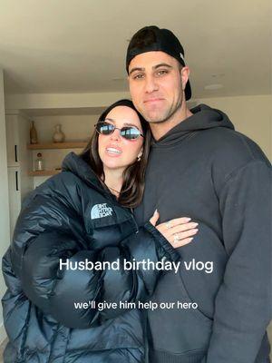 Happy that I got Patrick home for a little on his birthday 🤍 #husbandwife #firewives #lafires #firefighter #birthday #Vlog 